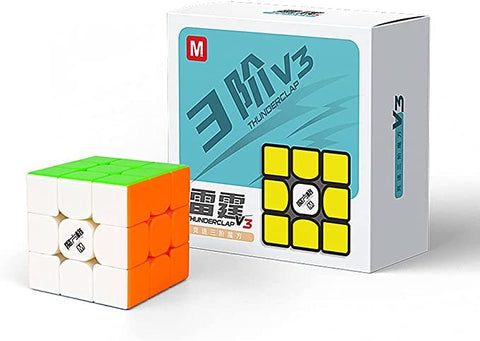 3x3x3 Qiyi Thunderclap NEW V3 M, Magnetic, Stickerless