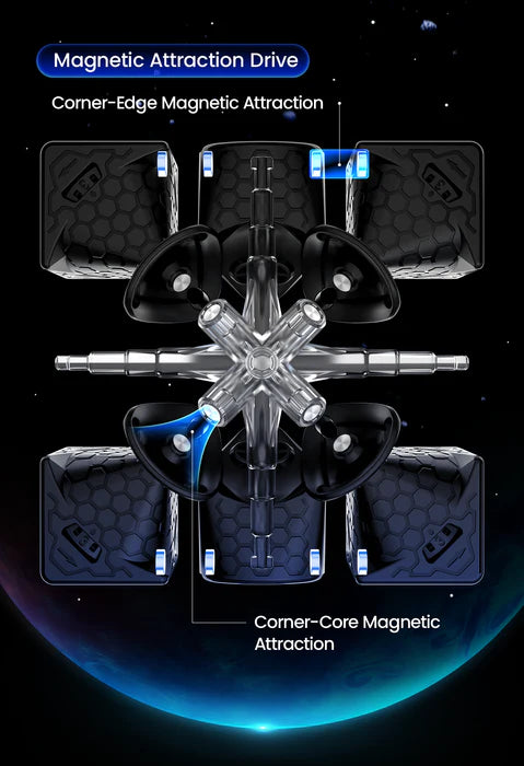 3x3x3 GAN 14 M MAGLEV Magnetic UV Coated