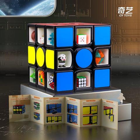 3x3x3 Qiyi Warrior Plus Max Box (38cm) with compartments