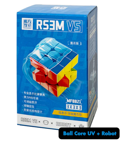 3X3 Moyo RS3M V5 Ball Core + UV+ Maglev & Robot Cube Stand