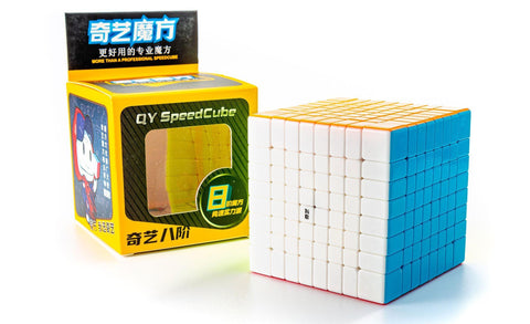 8x8x8 Qiyi Stickerless