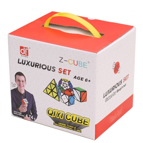 QiYi 8 Cubes Luxury Mega Gift Pack, Black