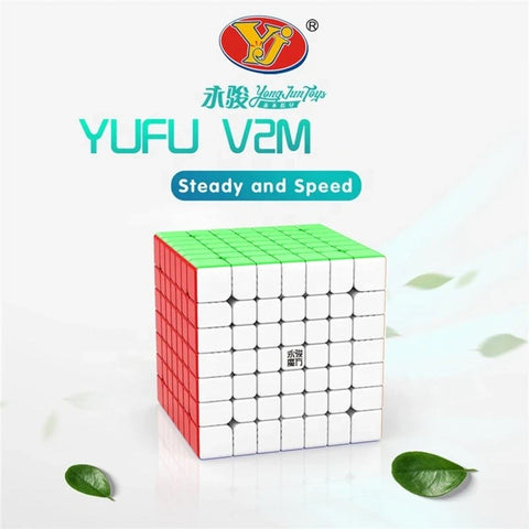 7x7x7 Yufu V2 M Magnetic Stickerless
