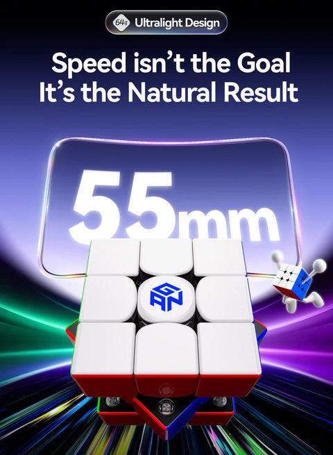 Back Cube GAN V100 3x3 MagLev UV OR Frosted – Speedcubes (Pty) Ltd