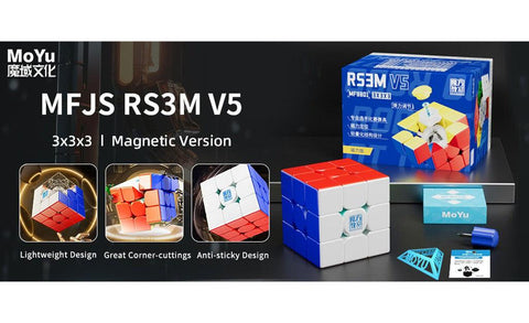 3x3x3 Moyu RS3M V5 Magnetic