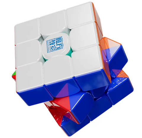 3X3x3 Moyu RS3M V5 Magnetic + Maglev + Ball Core + UV + Robot Cube Stand