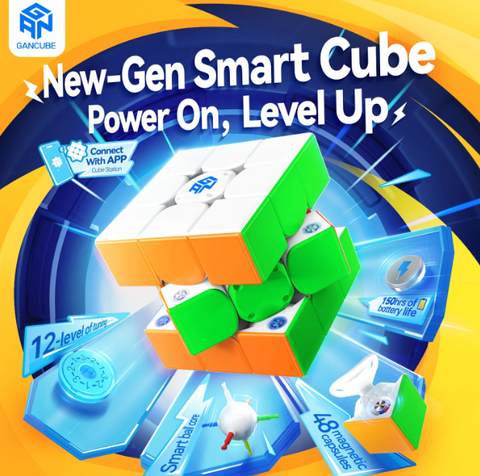 3x3x3 GAN 356 i Carry  E Frosted Bluetooth Smartcube