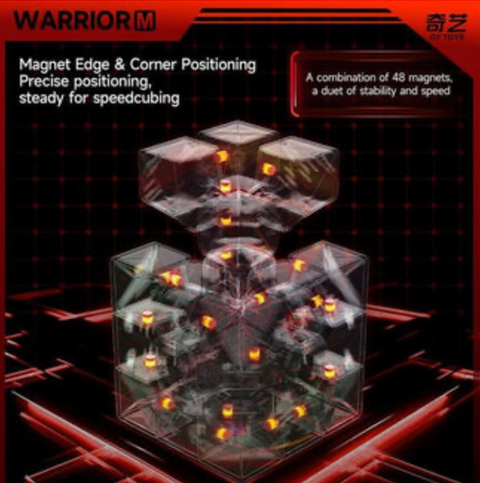 3x3x3 QiYi Warrior M Magnetic