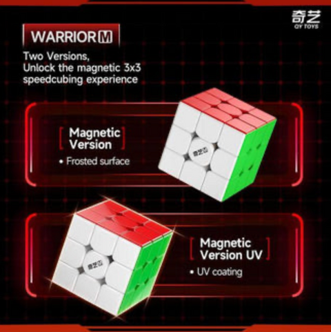 3x3x3 QiYi Warrior M Magnetic
