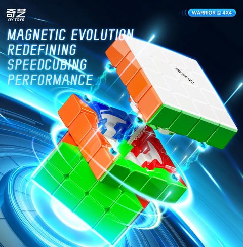 4x4x4 Qiyi Warrior 4M Magnetic