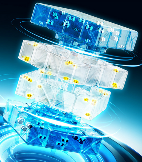 4x4x4 Qiyi Warrior 4M Magnetic