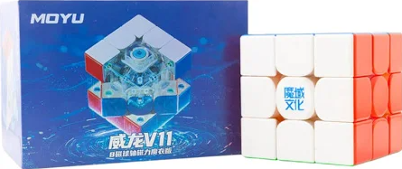 3x3x3 Weilong V11 M, 8M Ball Core, 20M Maglev Ball Core UV 3 VERSIONS