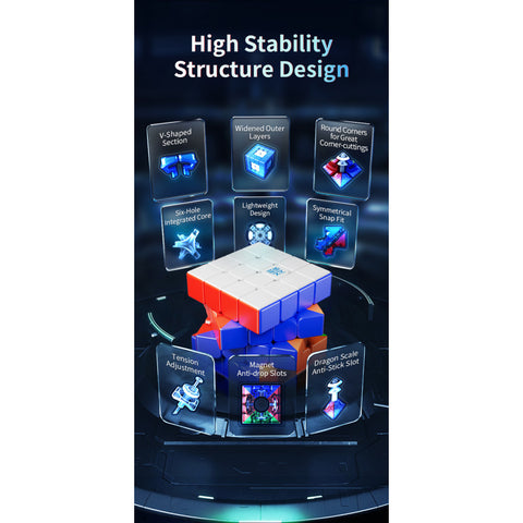 AoSu V7 4x4 Single -Track Magnetic, Single -Track Magnetic UV or Dual Track Magnetic UV