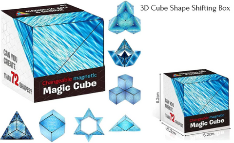 Moyu 3D Magnetic Folding Cube - Green