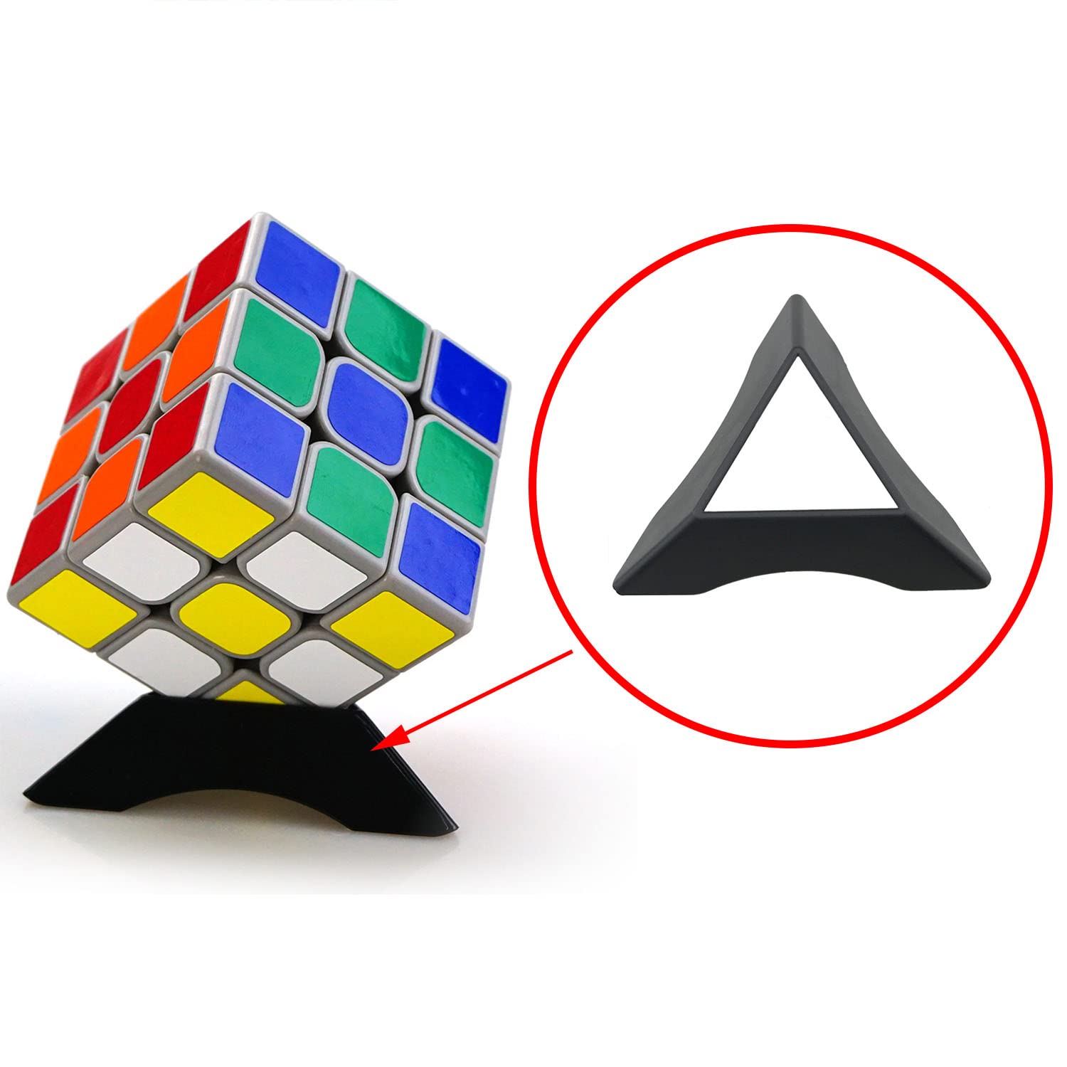 Cube Stand Black – Speedcubes (Pty) Ltd