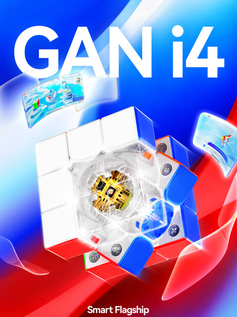 GAN i4 3x3 (MagLev, UV Coated) - Bluetooth Smart Cube