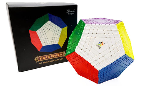 YuXin Huanglong Teraminx 7x7 Dodecahedron Cube