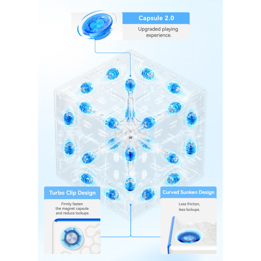 GAN356 ME V3 UV – Speedcubes (Pty) Ltd