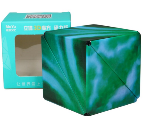 Moyu 3D Magnetic Folding Cube - Green
