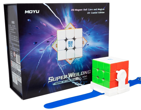 3x3x3 Super Weilong Maglev 20-Magnet Ball Core UV