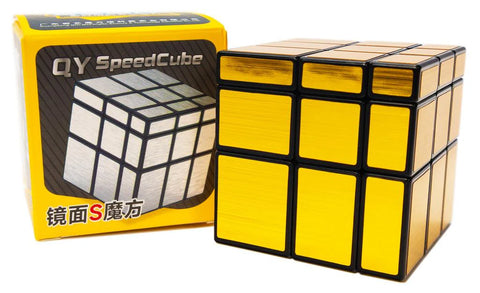 QiYi 3x3 Mirror Blocks - Silver OR Gold