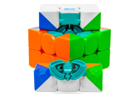 3X3x3 Moyu RS3M V5 Magnetic + Maglev + Ball Core + UV + Robot Cube Stand