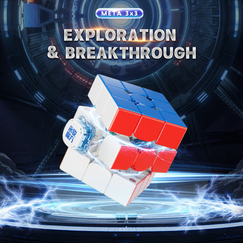 YJ Meta 3x3 Wing-Magnetic 8M Ball Core UV