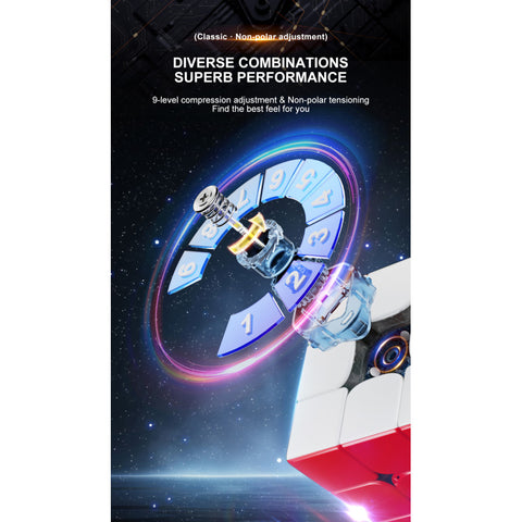 YJ Meta 3x3 Wing-Magnetic 8M Ball Core UV