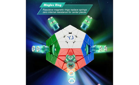 YJ YuHu Megaminx V3 Magnetic OR Ball-Core