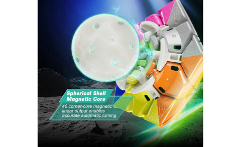 YJ YuHu Megaminx V3 Magnetic OR Ball-Core