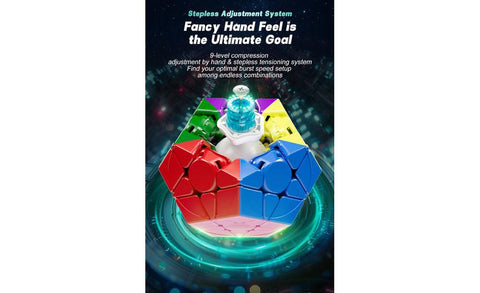 YJ YuHu Megaminx V3 Magnetic OR Ball-Core