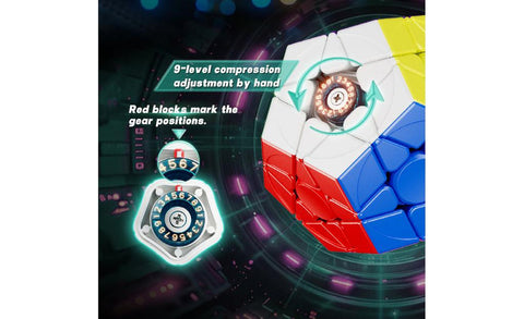 YJ YuHu Megaminx V3 Magnetic OR Ball-Core