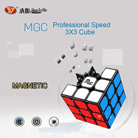 3x3x3 YJ MGC V2 Magnetic Stickerless