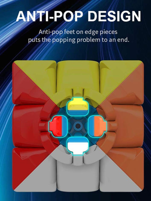 3x3x3 Moyu Meilong, Stickerless