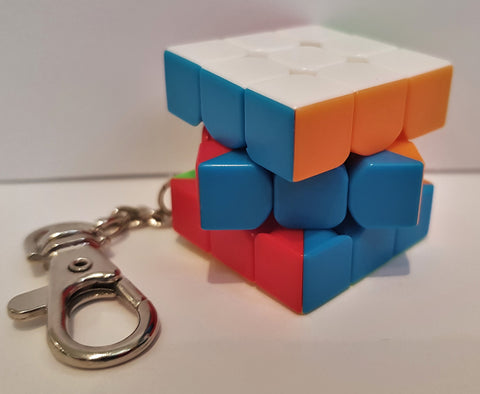 3x3x3 Keyring Cube (3cm) Stickerless