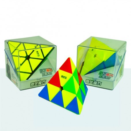 Pyraminx Qiyi MS Magnetic Stickerless