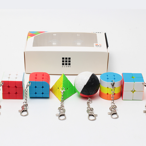 Cubic Key Keychain Rubik's Cube Keychains – Speedcubes (Pty) Ltd