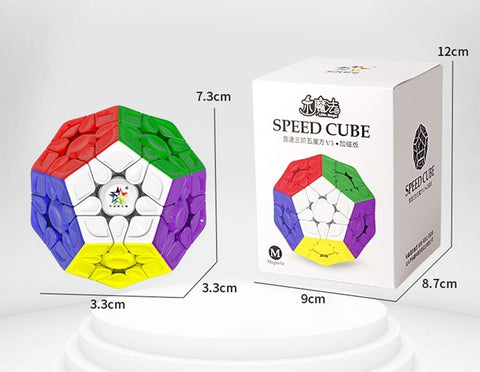 Megaminx Yuxin Little Magic V3 Magnetic Stickerless
