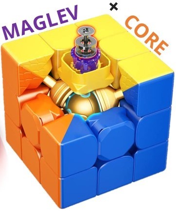 3x3x3 Moyu Super RS3M 2022 Magnetic MagLev+Ball Core