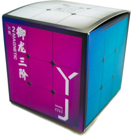3x3x3 YJ Yulong V2 M, Magnetic Black