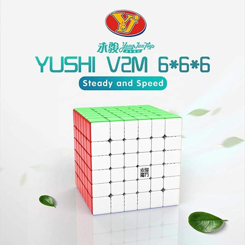 6x6x6 Yushi V2 M Magnetic Stickerless