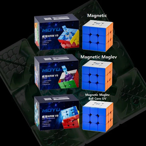 3x3x3 Moyu Weilong WRM V9 Magnetic Maglev Ball Core UV Coated