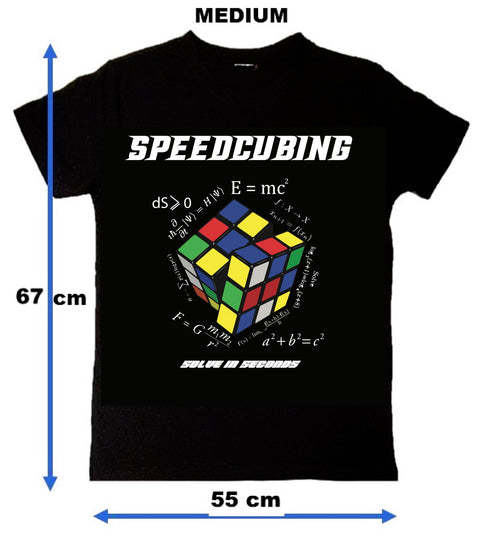 Tshirts Black Speedcubing... Solve In Seconds